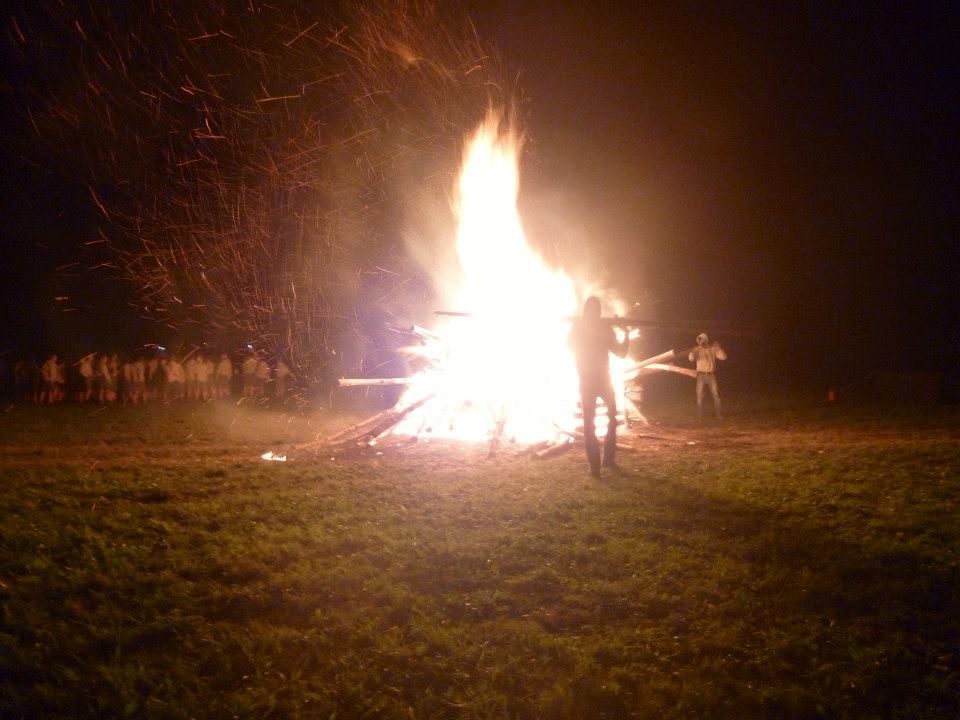 Sint-Martinus den XIIde - Kamp Curfoz 2013 Groot Kampvuur